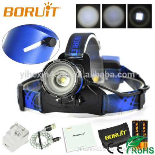 Newest Model Super Bright B13 Cree XM-L2 1200LM Rechargeable LED Headlight